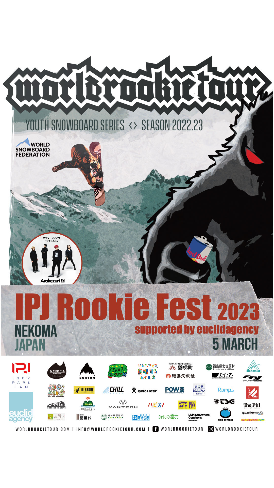 INDY PARK JAM Rookie Fest 2023”supported by euclidagency